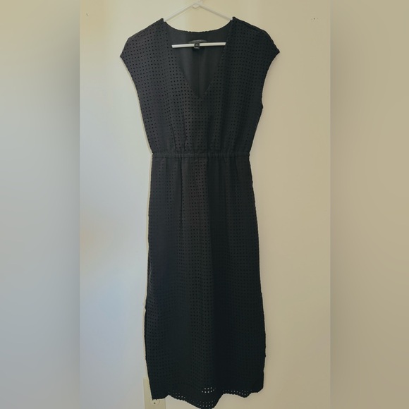 J. Crew Dresses & Skirts - J. Crew Women’s Perforated Laser Cut Diamond Pattern Midi Dress, Size 00